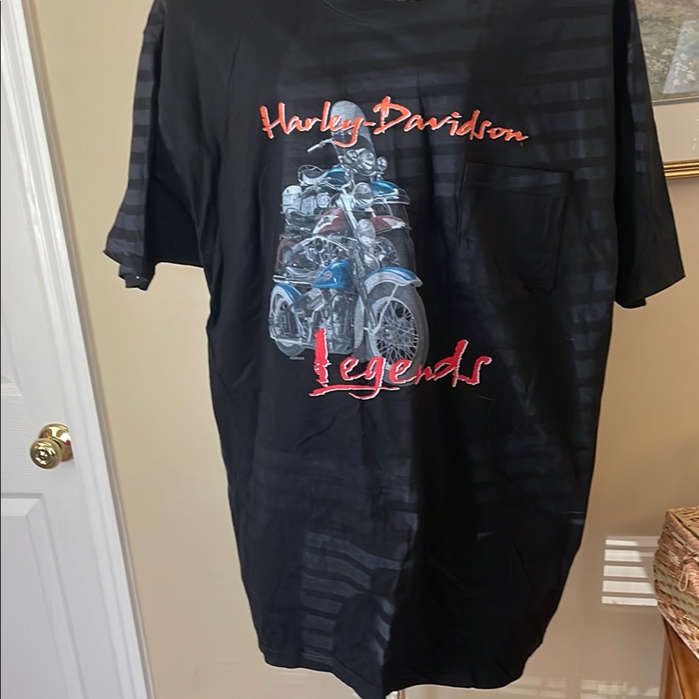 Harley-Davidson Black Graphic Short Sleeve Tee
